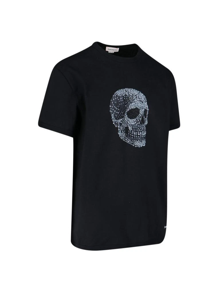 Alexander McQueen Alexander McQueen Skull Printed Crewneck T-Shirt 3