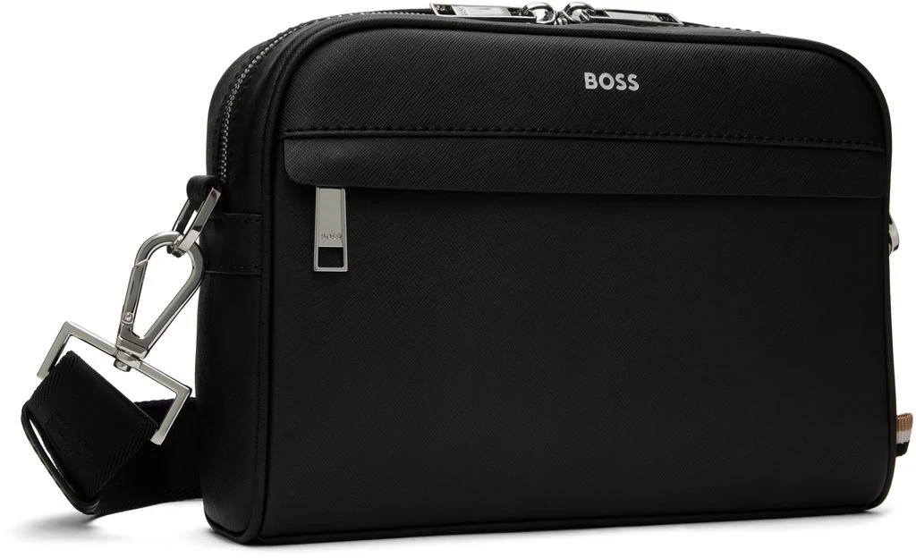 Hugo Boss Black Saffiano Leather Bag 2