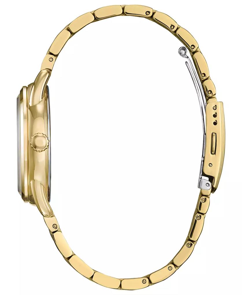 Citizen Eco-Drive Women's Mickey Mouse Gold-Tone Stainless Steel Bracelet Watch 36mm