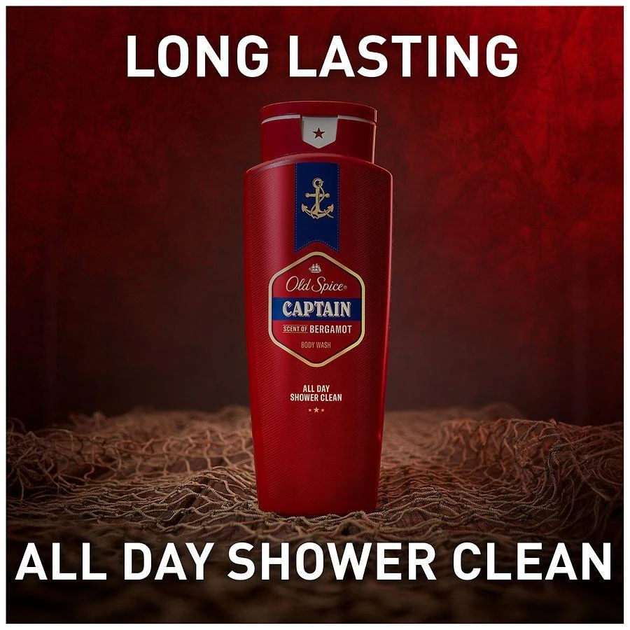 Old Spice Men's Body Wash Captain 7