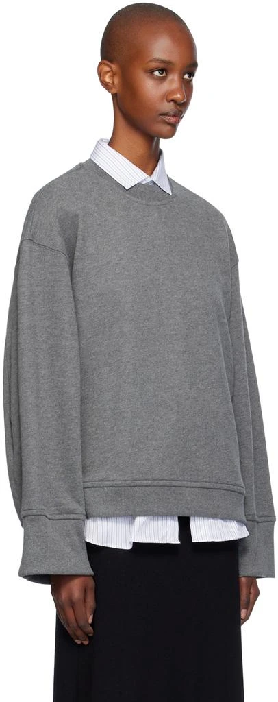 The Frankie Shop Gray Talia Sweatshirt 2