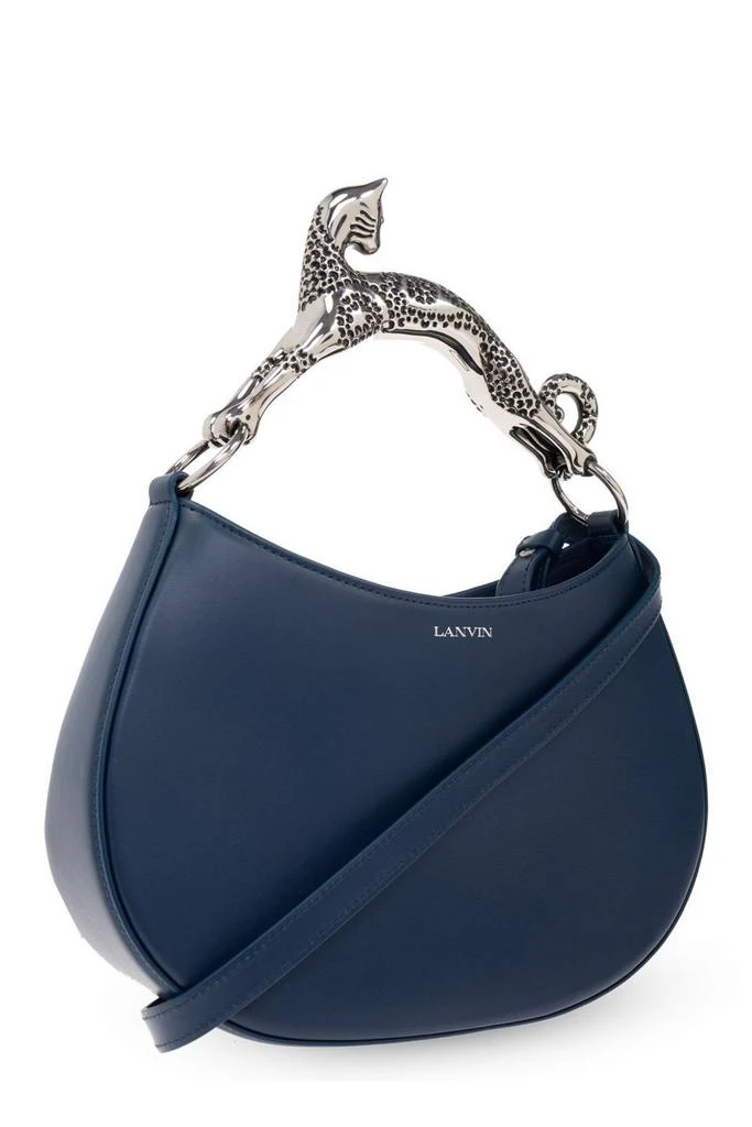 Lanvin Lanvin Embellished Handle Zipped Tote Bag 3