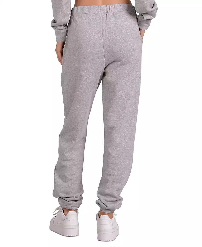 Elan Women's Cotton High-Rise Heart-Graphic Cotton Sweatpants