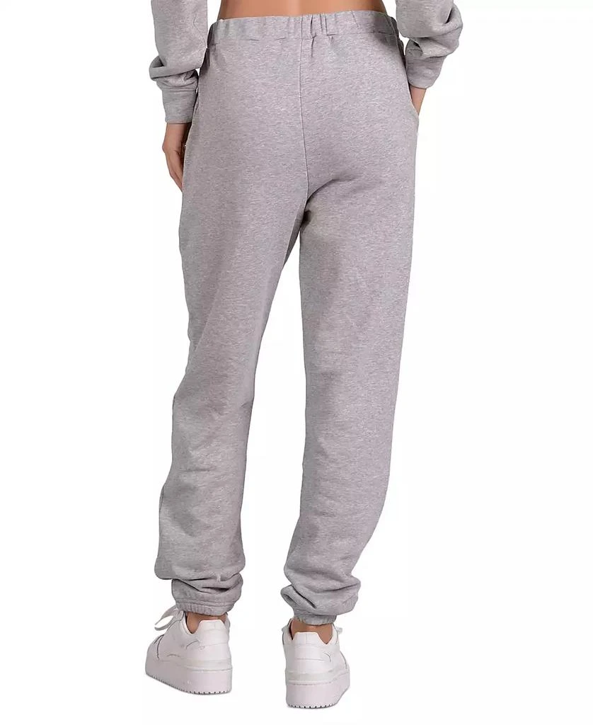 Elan Women's Cotton High-Rise Heart-Graphic Cotton Sweatpants 2