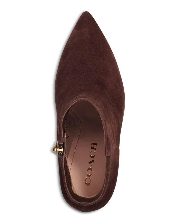 Coach Women's Carter Pointed Toe High Heel Booties 4