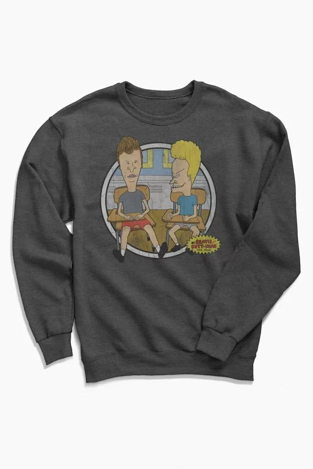 Urban Outfitters Beavis And Butt-Head Crew Neck Sweatshirt 1