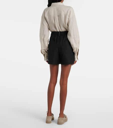 Brunello Cucinelli Cotton and linen shorts 3