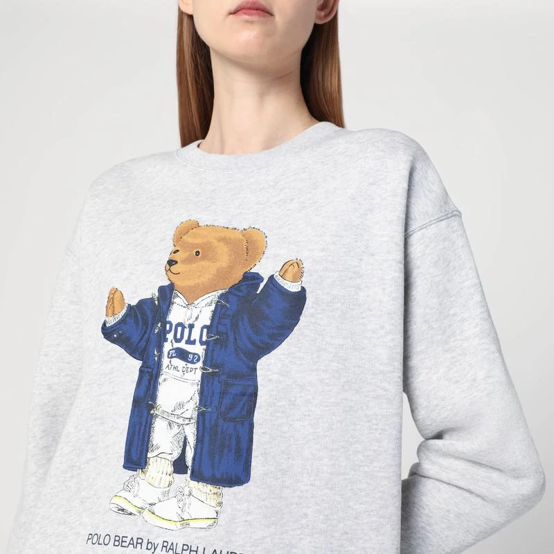 Ralph Lauren Light grey Polo Bear sweatshirt 4