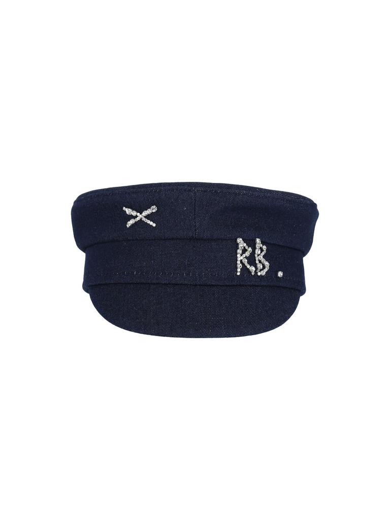 RUSLAN BAGINSKIY Ruslan Baginskiy Embellished Baker Boy Hat