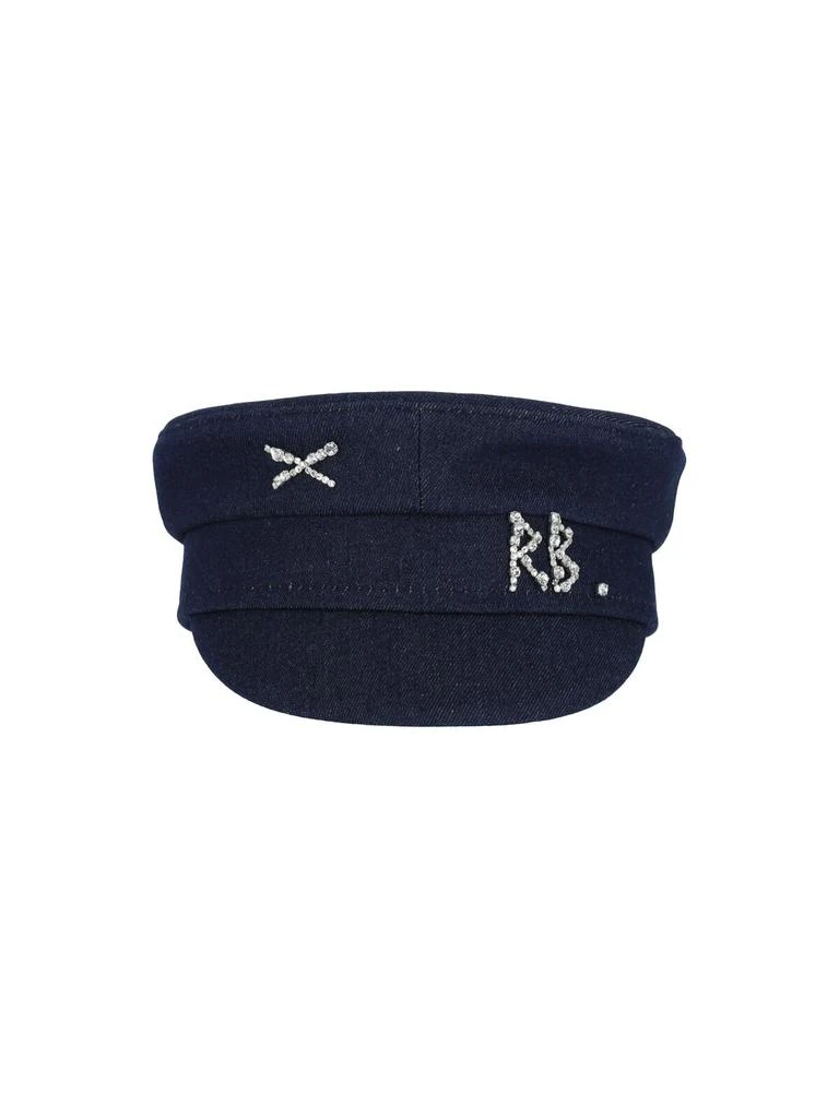 RUSLAN BAGINSKIY Ruslan Baginskiy Embellished Baker Boy Hat 1
