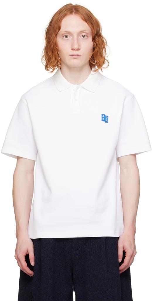 ADER error White Significant Patch Polo