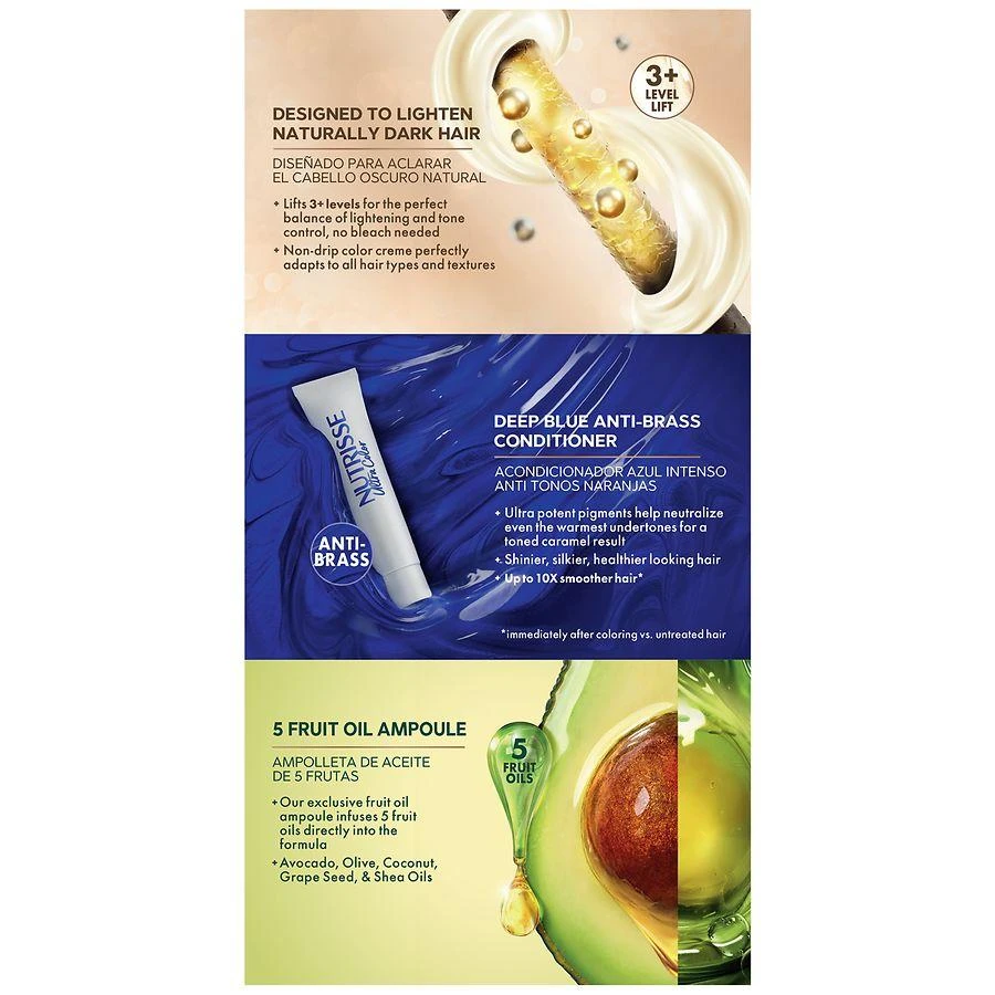 Garnier Nutrisse Nourishing Permanent Hair Color Creme 3