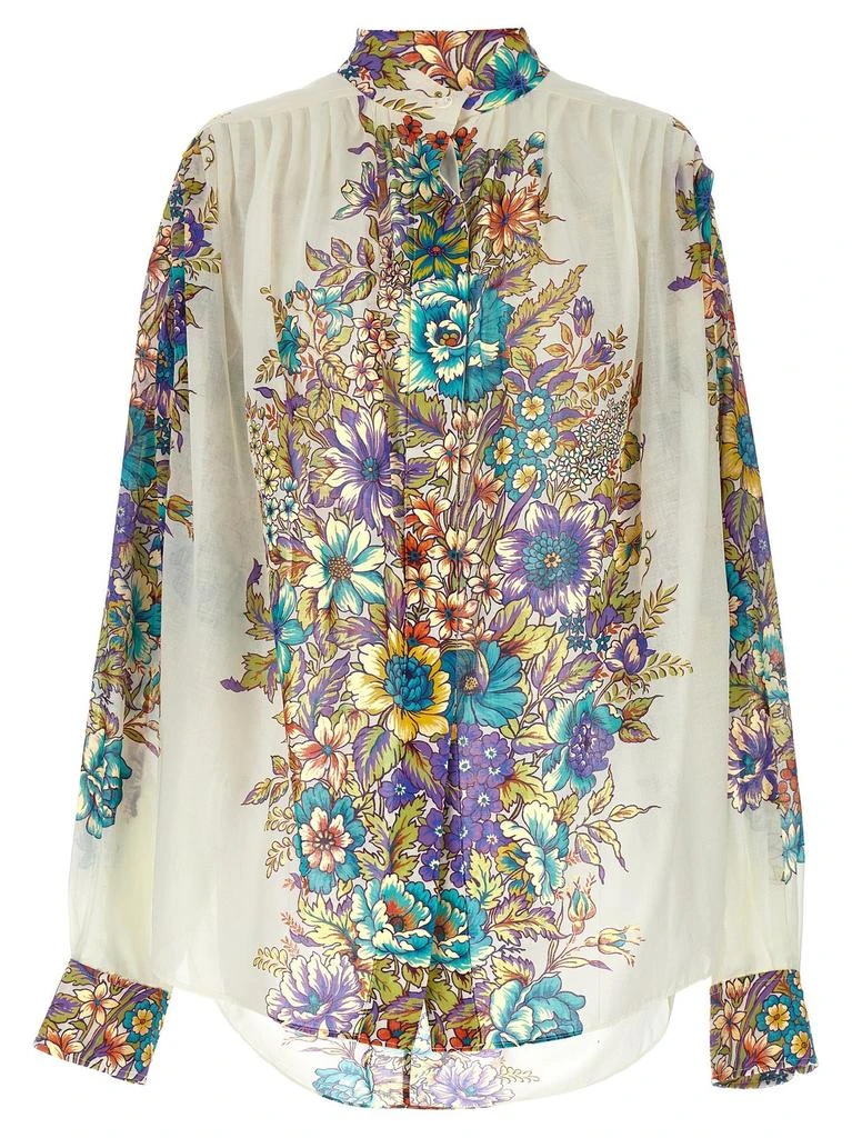 Etro Etro Floral Printed Long-Sleeved Blouse 1