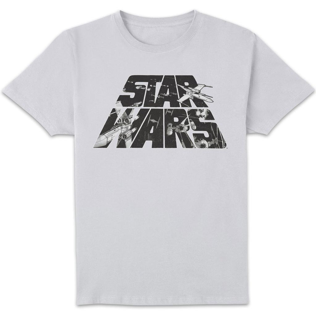 Star Wars Star Wars Vintage Logo Unisex T-Shirt - White
