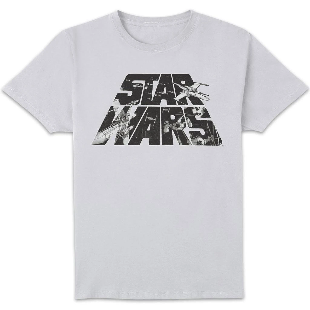 Star Wars Star Wars Vintage Logo Unisex T-Shirt - White 1