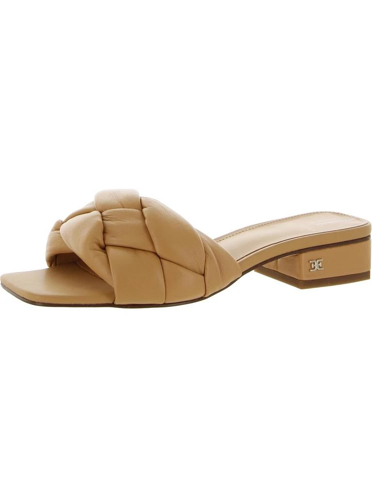 Sam Edelman Dawson Womens Leather Open Toe Heels 7