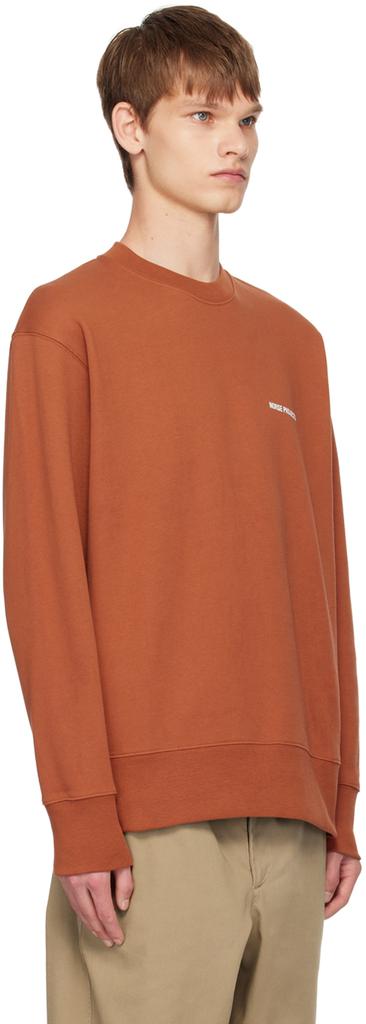 NORSE PROJECTS Orange Arne Sweatshirt