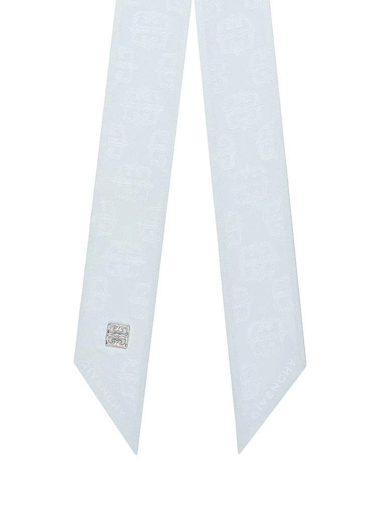 Givenchy 4G Liquid Bandeau in Silk with 4G Detail 2