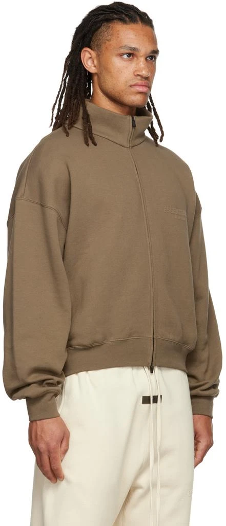 Fear of God ESSENTIALS Brown Full Zip Jacket 4