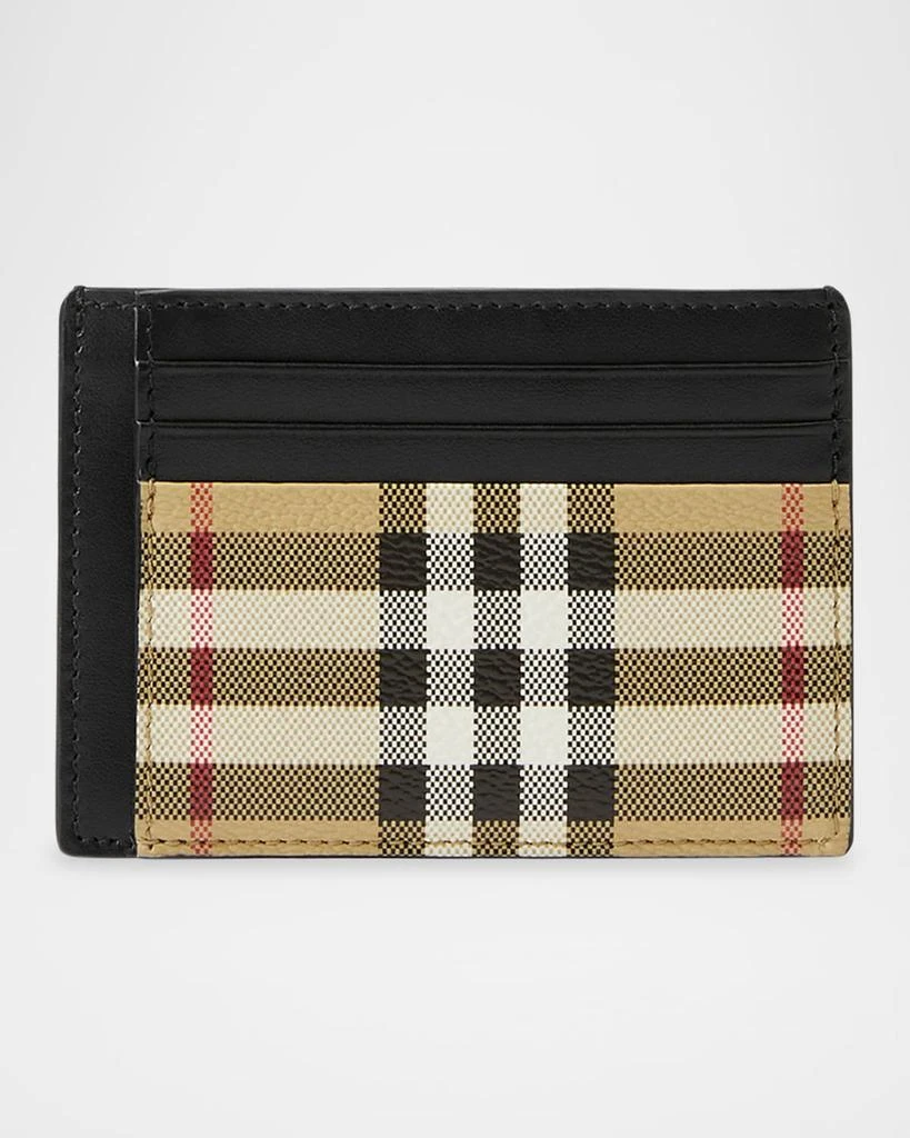 Burberry Men's Chase Vintage Check Money Clip Wallet 1