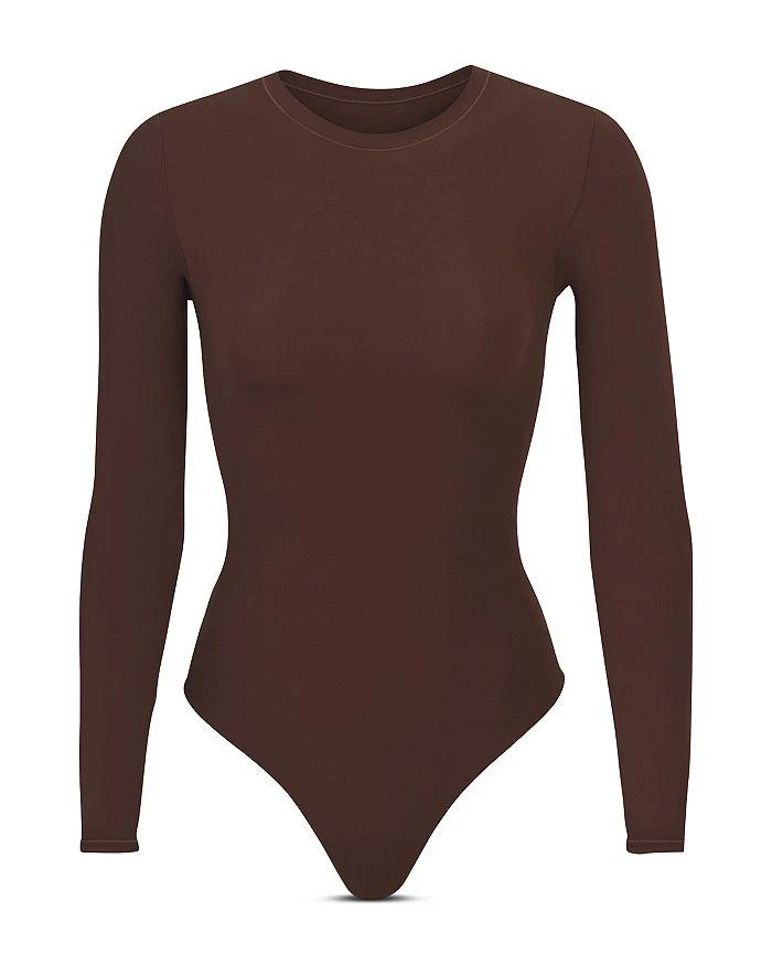 SKIMS Everyday Crewneck Long Sleeve Bodysuit 4