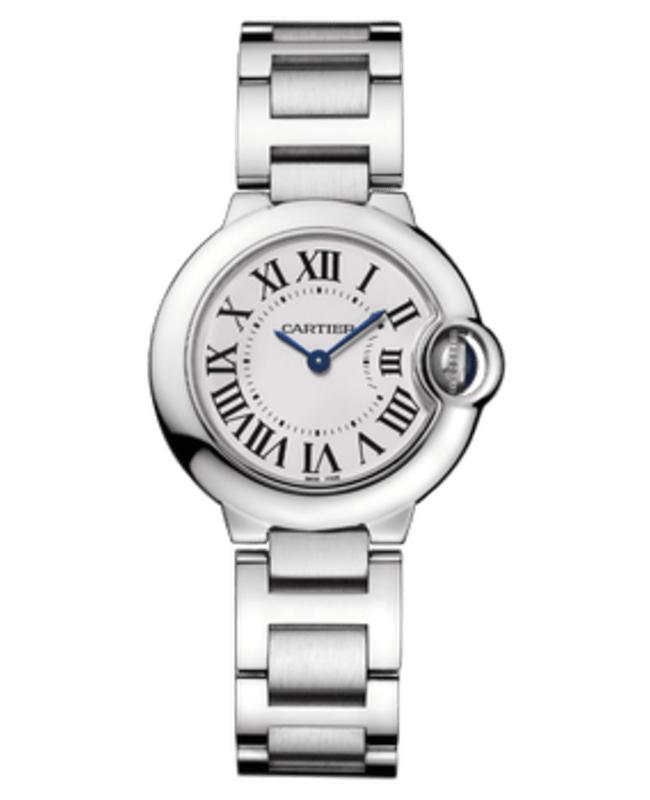 Cartier Cartier Ballon Bleu 28mm Silver Opaline Dial Women's Watch WSBB0067