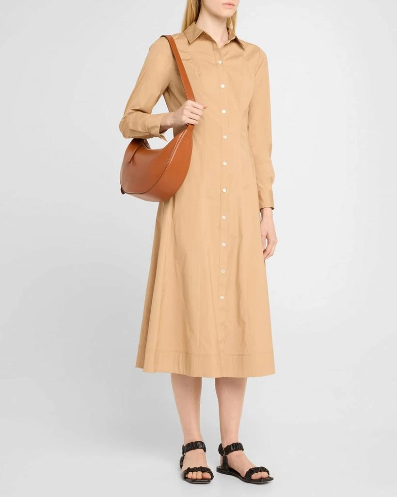 Ulla Johnson Twyla Small Calf Leather Hobo Bag 6