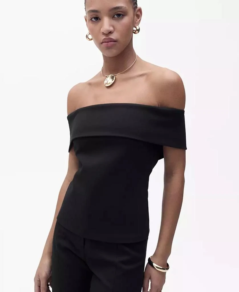 Mango Women's Off-Shoulder Top 1