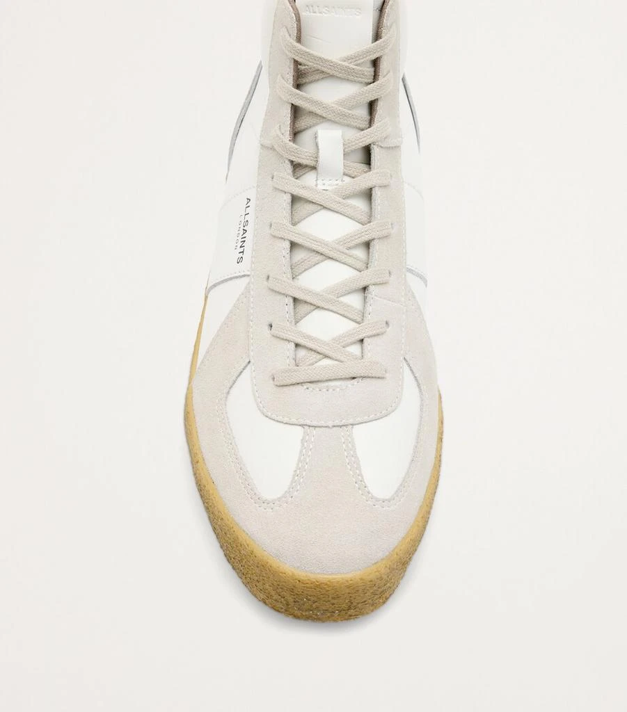ALL SAINTS Leather Jaimee High-Top Sneakers 6