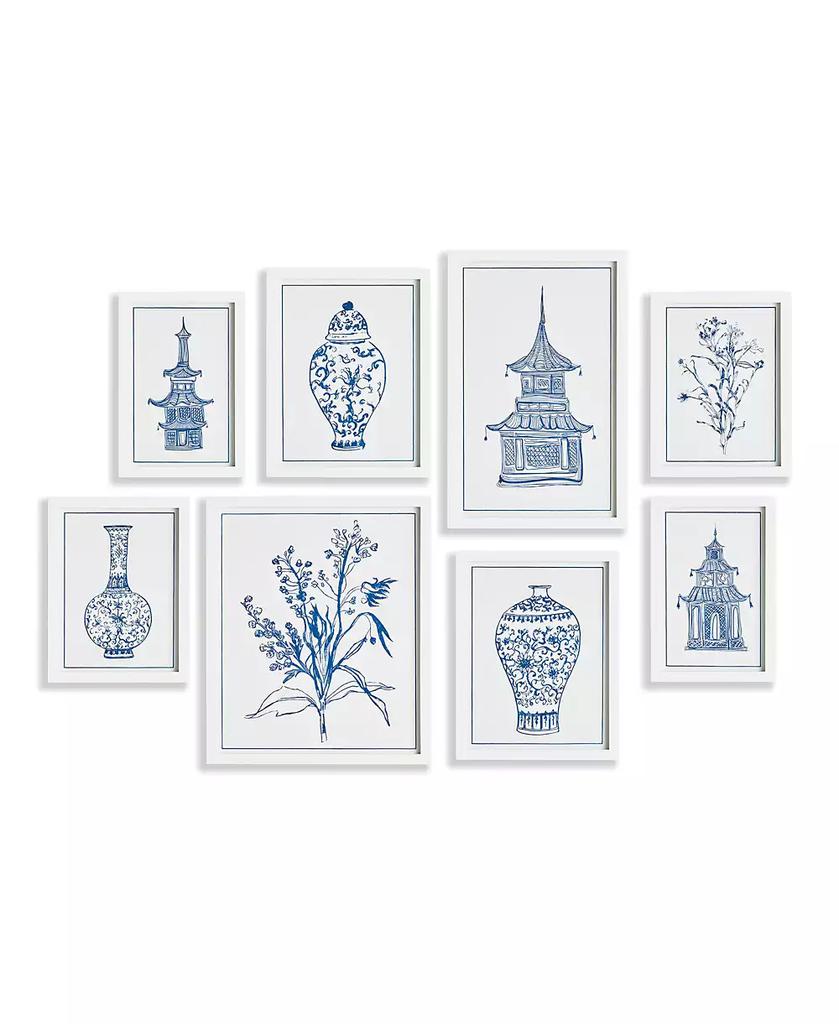 Napa Home & Garden Chinoiserie Gallery St/8 - Free Shipping