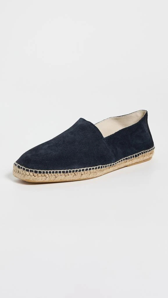 Manebi Suede Square Toe Espadrilles 1