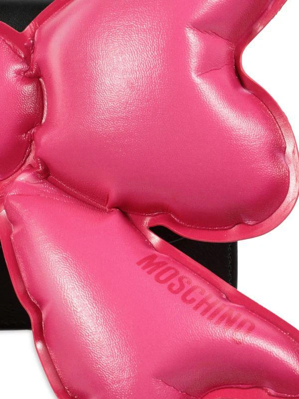 Moschino Inflatable Bow Leather Shoulder Bag 5