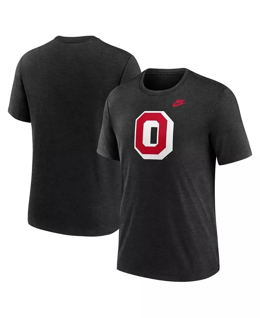 NIKE Men's Ohio State Buckeyes Blitz Evergreen Legacy Primary Tri-Blend T-Shirt