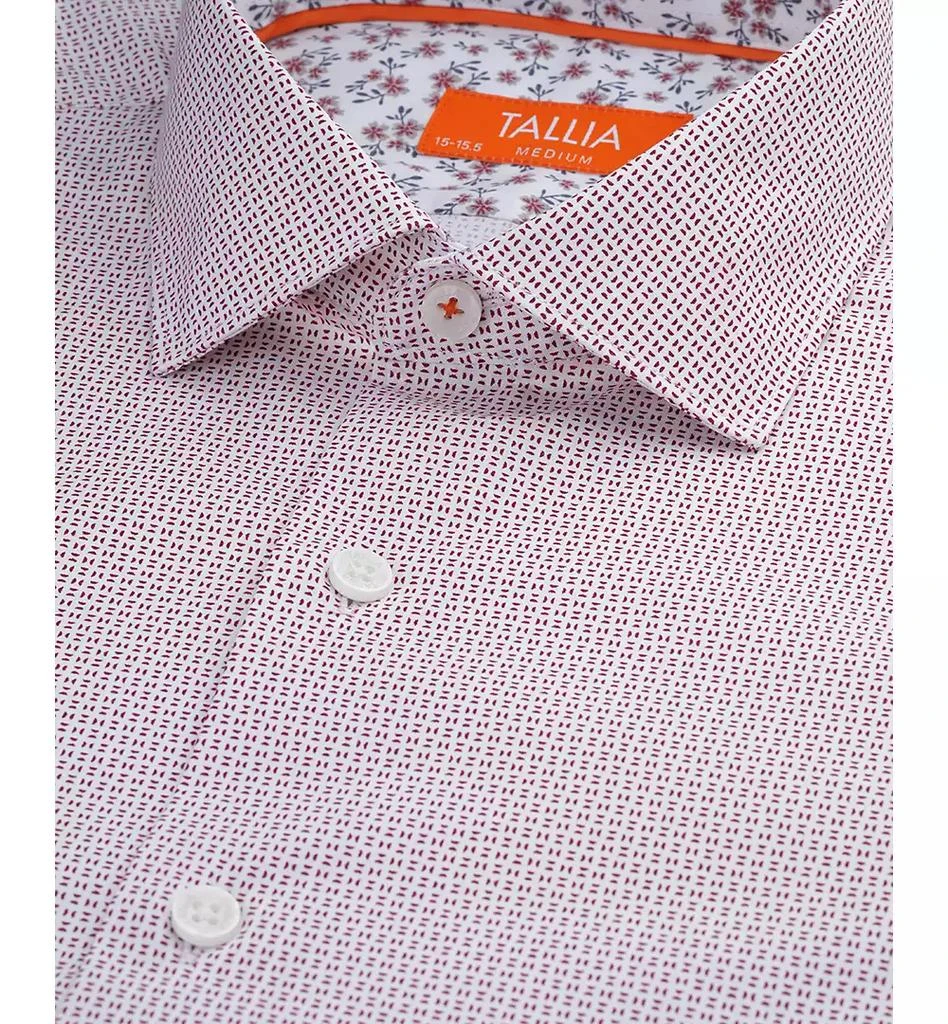Tallia Men's Slim-Fit Micro-Geo Dress Shirt 8