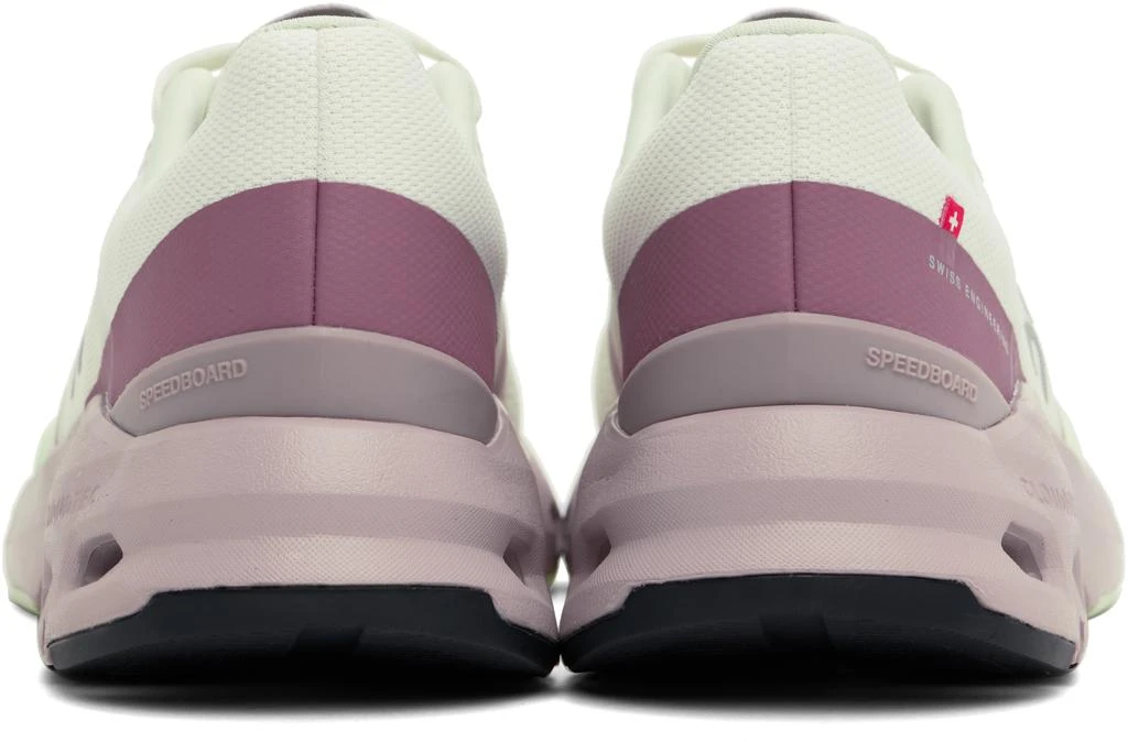 On Off-White & Purple Cloudpulse Sneakers 2