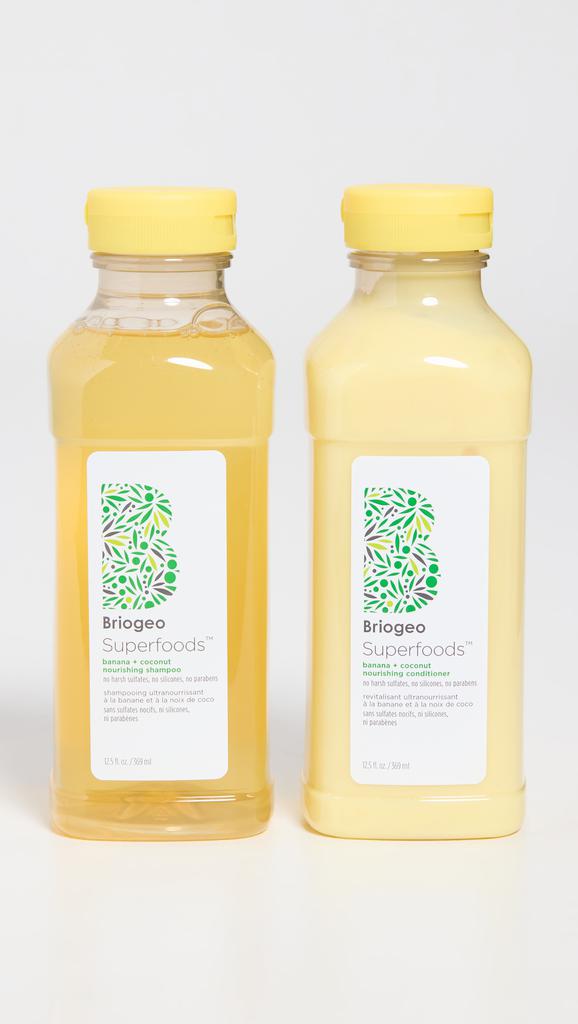Briogeo Banana + Coconut Nourishing Shampoo + Conditioner
