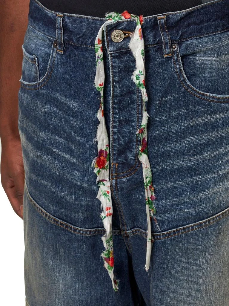 Balenciaga Balenciaga Logo Patch Baggy Jeans 5