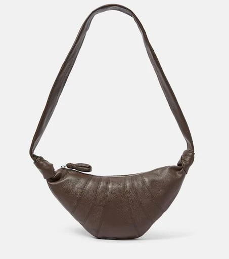 Lemaire Croissant Small leather shoulder bag 1