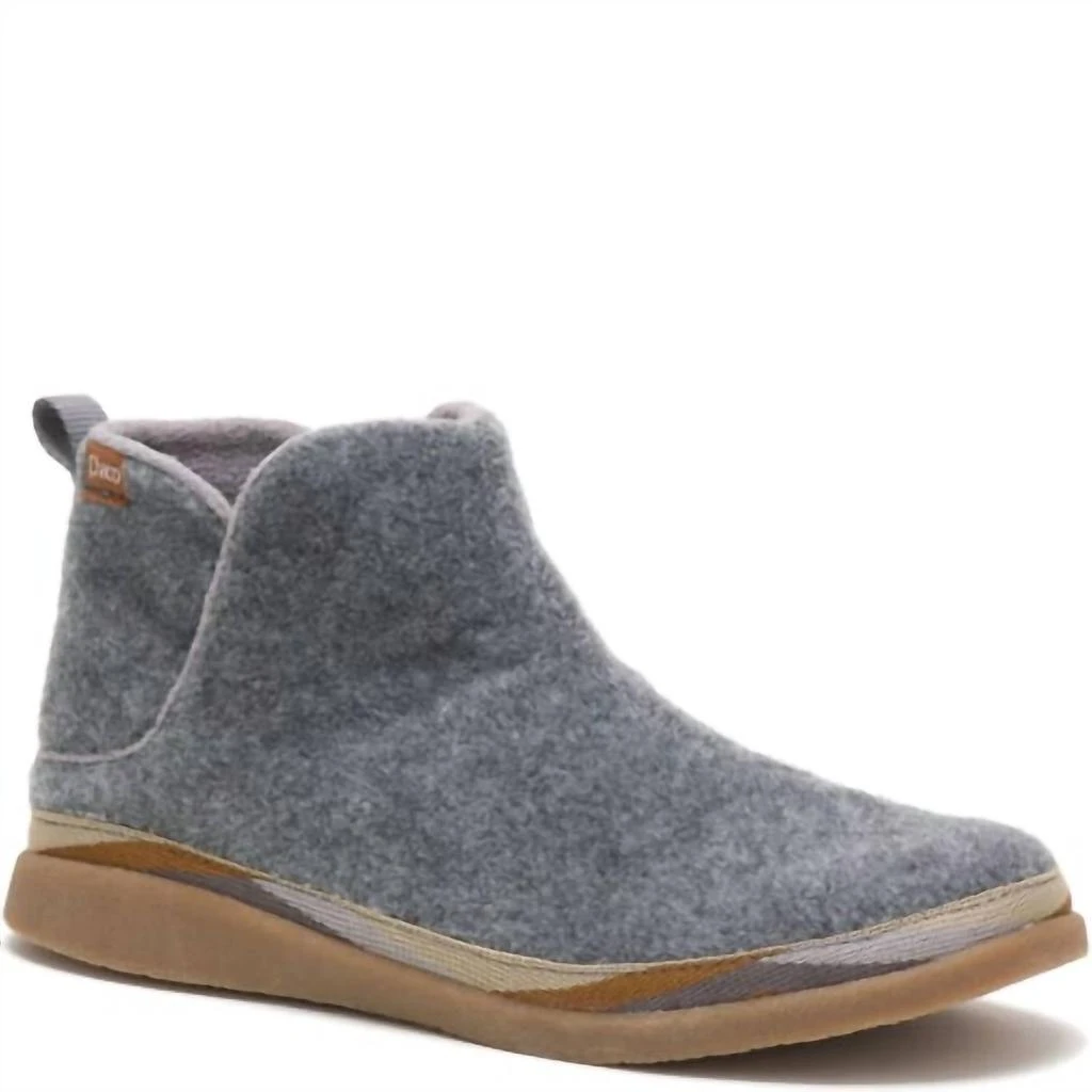 Chaco Women
s Revel Mid Casual Slip On Boots In Gray