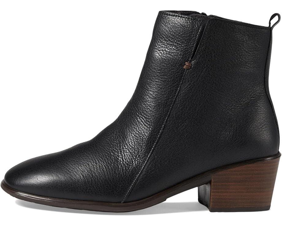 Naot Naot Ethic Boots Women's 9 Black Leather Zipper Almond Toe Ankle Bootie ZPO3157