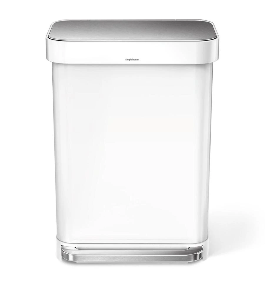 simplehuman Rectangular Pedal Bin (55L) 1