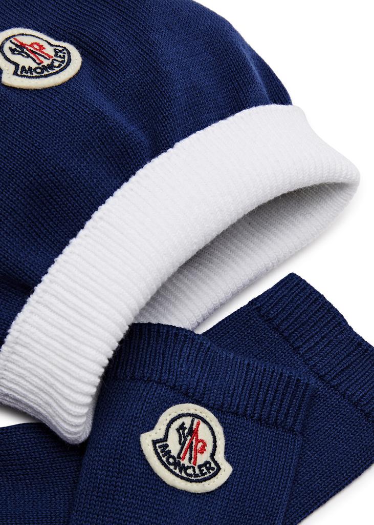 Moncler KIDS Sock and hat gift set - Kid's Clothing - BeyondStyle