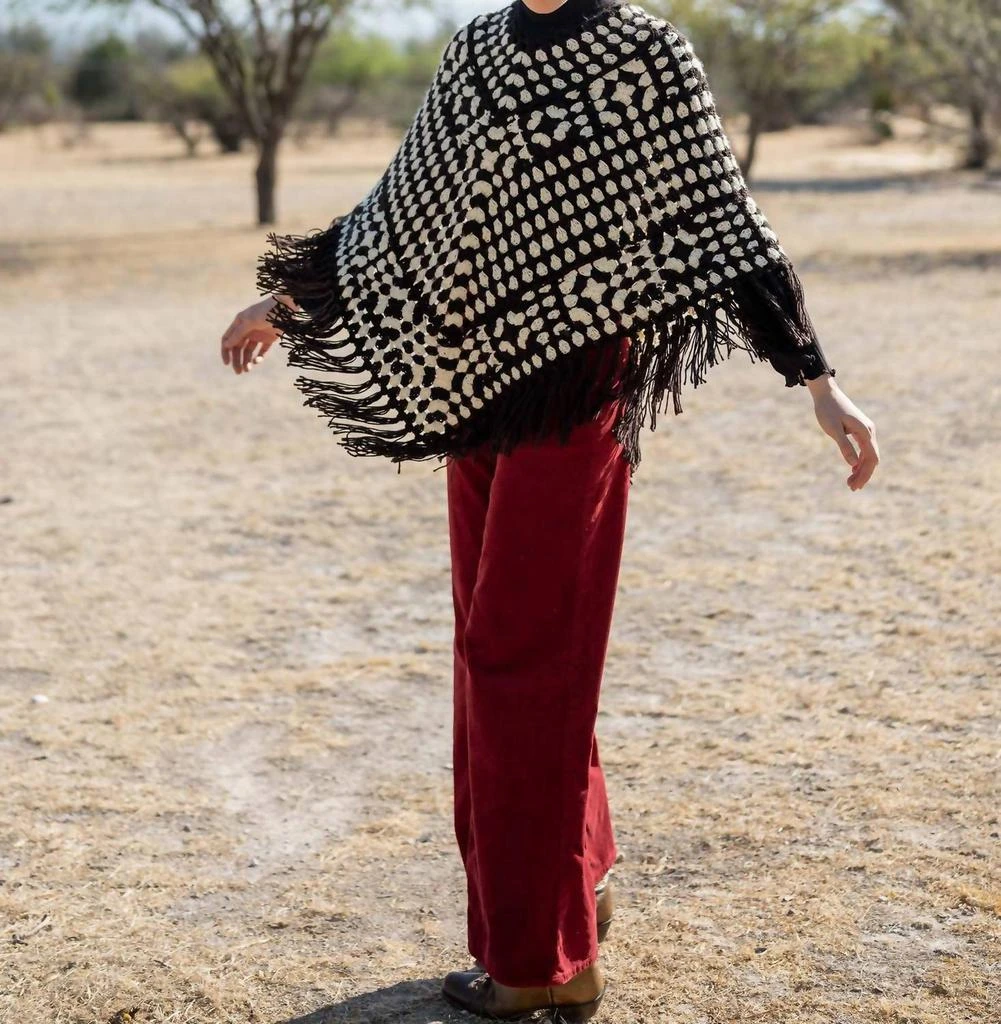 MERSEA Mersea - La Paz Crochet Poncho 4