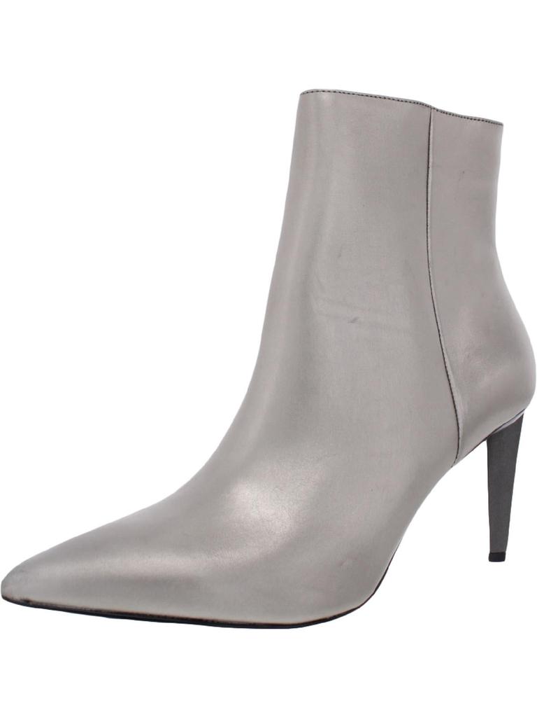 KENDALL & KYLIE Zoe Womens Faux Leather Pointed Toe Ankle Boots