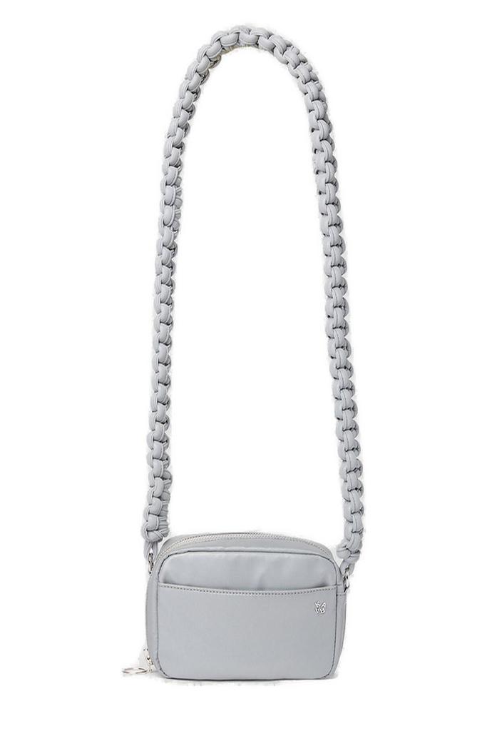 Kara Kara	Logo Lettering Knotted Strap Shoulder Bag