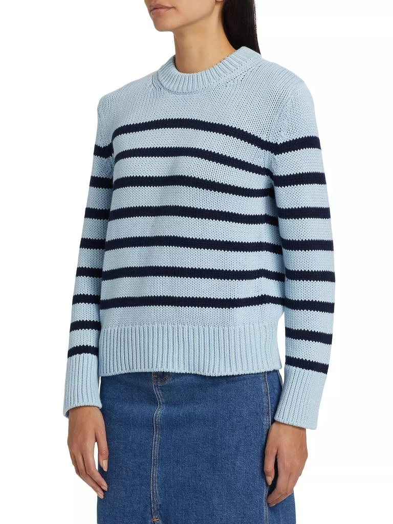 Rails Alise Striped Cotton Crewneck Sweater 4