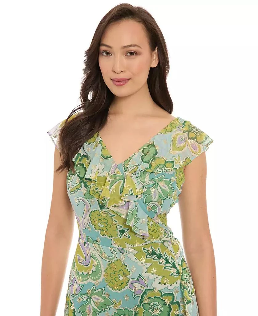 green emerald velvet dress London Times Women's Pleated Neck Hankey Hem Dress, Viridis Green, 4 at  Amazon Women's Clothing store main image 0