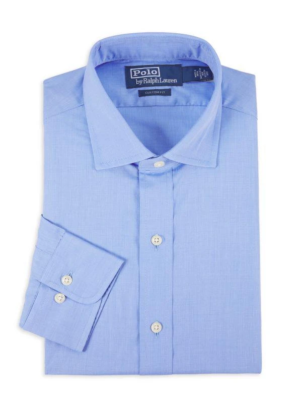 Ralph Lauren Custom Fit Cotton Dress Shirt 1