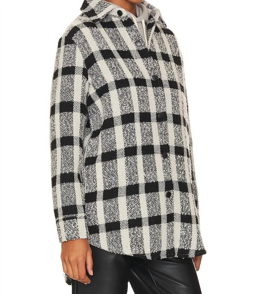 Steve Madden Eldridge Shirt Jacket In Black 3