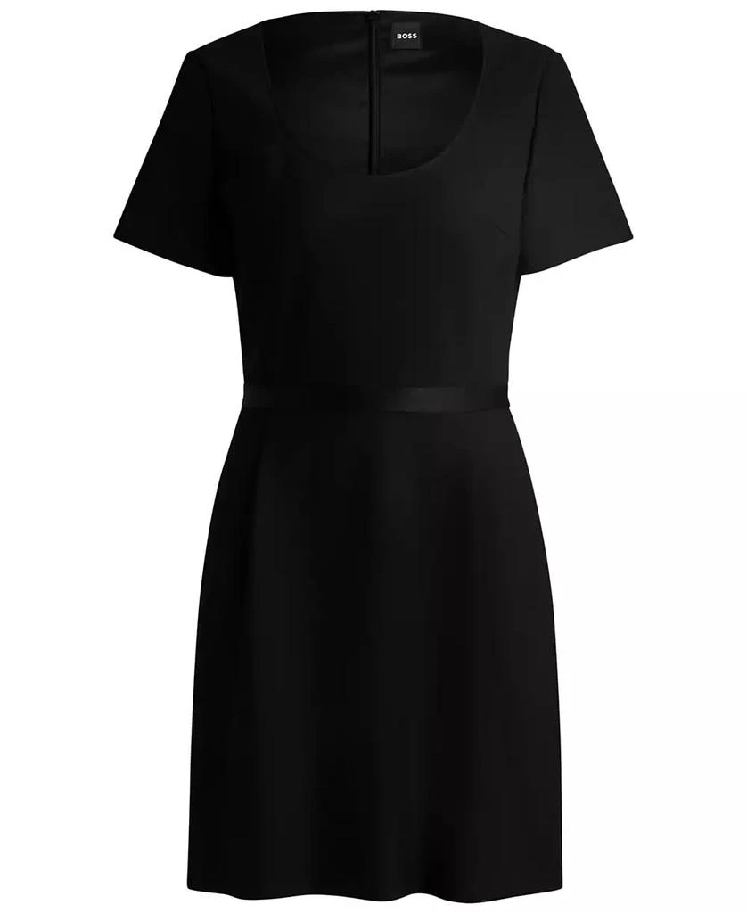 Hugo Boss Women's Ribbon Detail Slim-Fit Dress - Dresses & Skirts - Free  Shipping - BeyondStyle